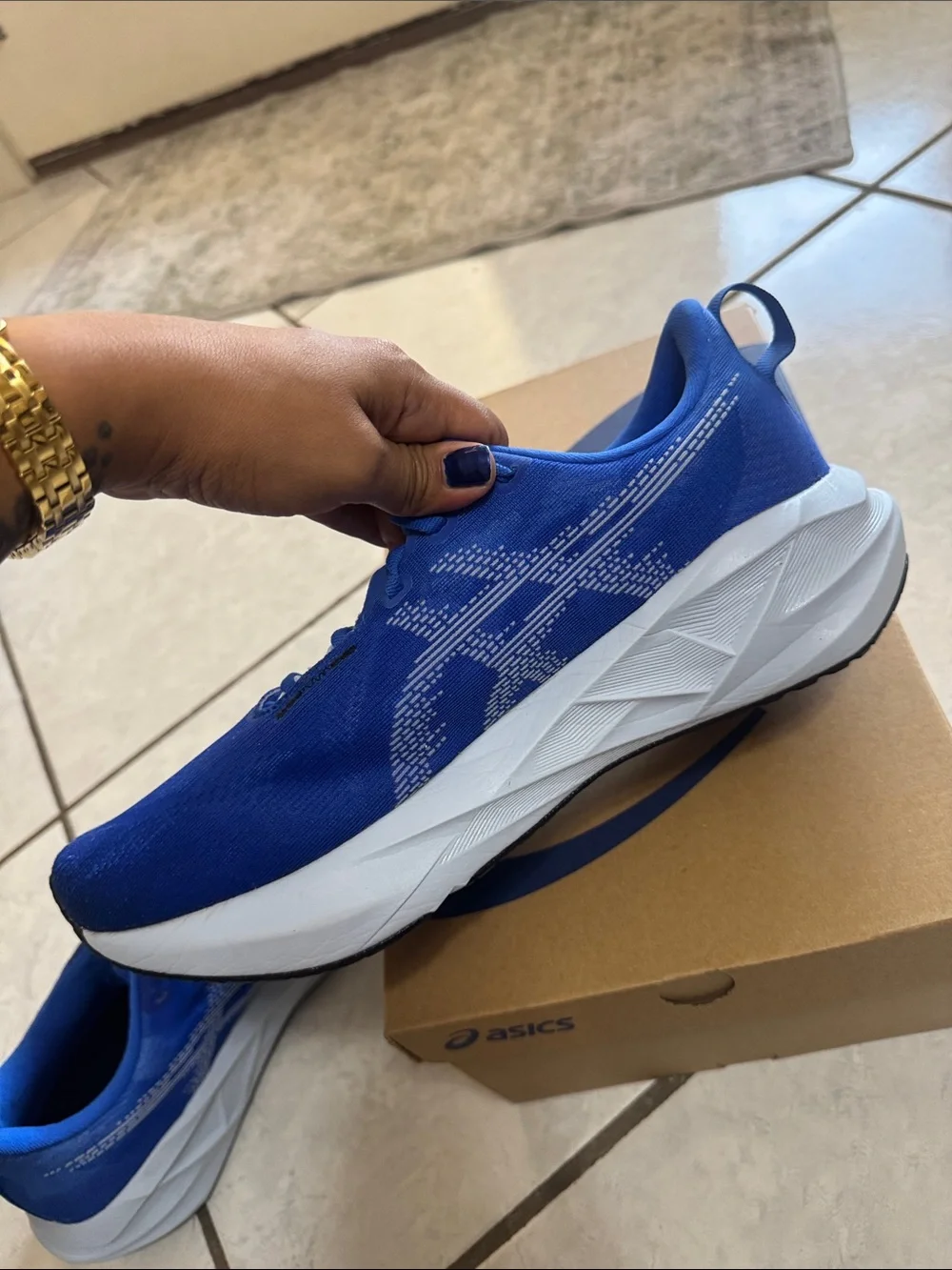 Asics Novablast 5 | Illusion Blue | Mens 10.5 Wide (2E)